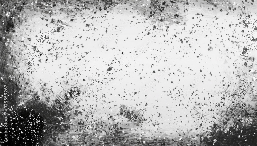 Fototapeta premium Grunge paint smudges and splatters; dirty grunge style overlay for photo or banner