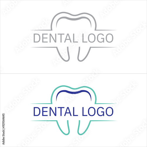 creative dental clinic logo design