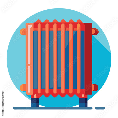 Radiator Vector Design Illustration