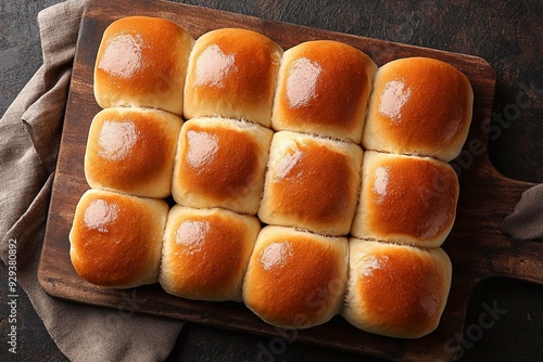Sweet Hawaiian Bread Rolls for sandwiches 