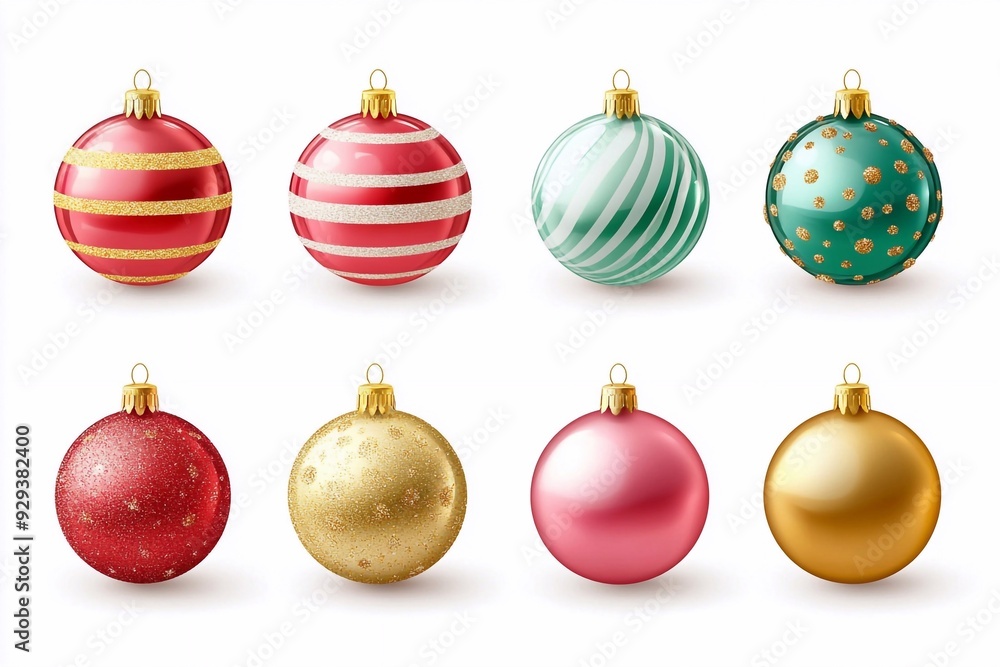 set of christmas balls set of christmas balls