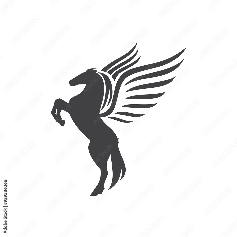 Horse glyph. Horse icon. Horse logo. Horse silhouette Horse glyph. Horse icon. Horse logo. Horse silhouette