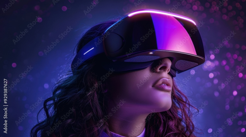 AI-driven virtual reality headset with a focus on immersive and interactive experiences. AI-driven virtual reality headset with a focus on immersive and interactive experiences.