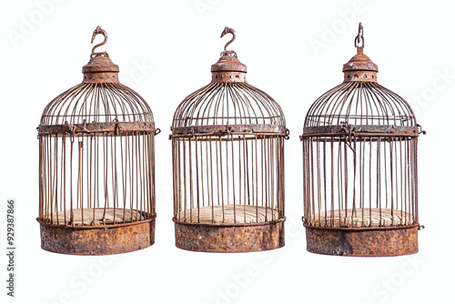 Bird Cage Liners Detailed View isolated on white background