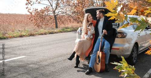 Lovely young couple with cu...