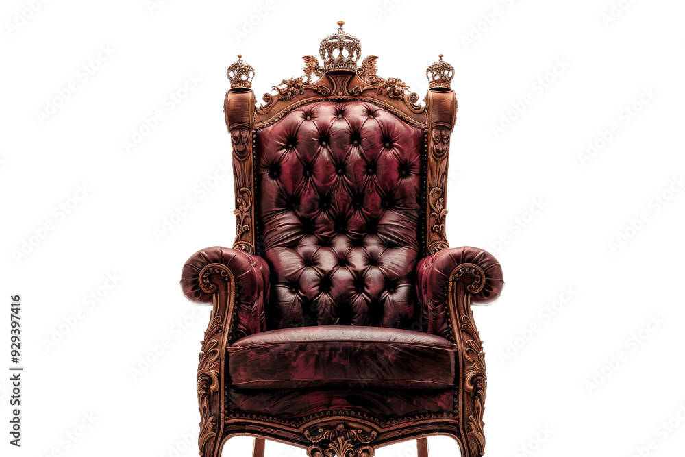 Majestic Throne with Intricate Details Majestic Throne with Intricate Details