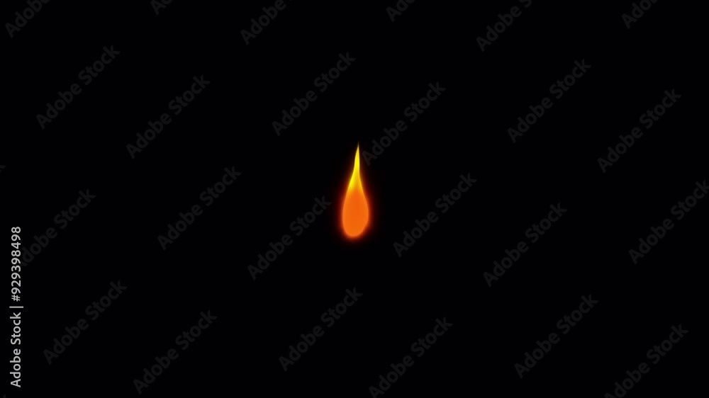 Candle light vfx mov file motion graphics Animation with transparent background Candle light vfx mov file motion graphics Animation with transparent background