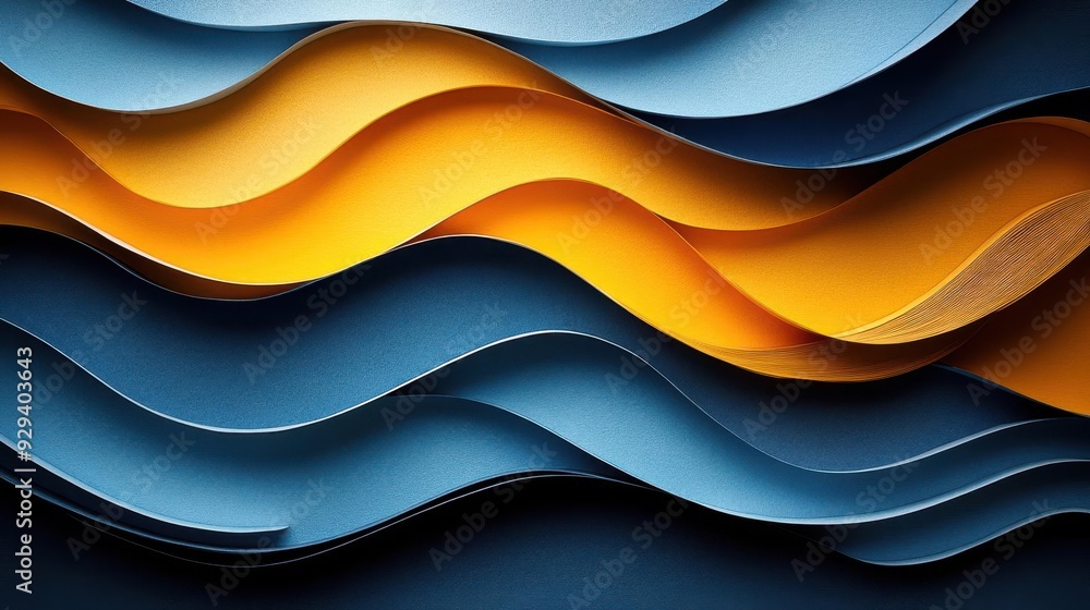 abstract paper cut art bold shapes vibrant blue and yellow palette pop art inspired dynamic composition playful shadows and depth abstract paper cut art bold shapes vibrant blue and yellow palette pop art inspired dynamic composition playful shadows and depth