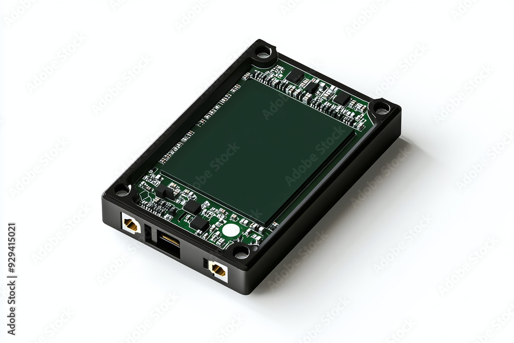 GPS Module isolated on white background