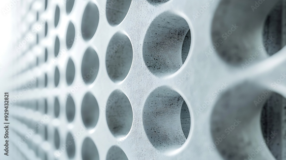 3D printing technology of houses wall structure closeup High quality photo : Generative AI 3D printing technology of houses wall structure closeup High quality photo : Generative AI
