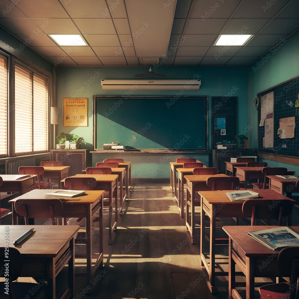classroom at school classroom at school