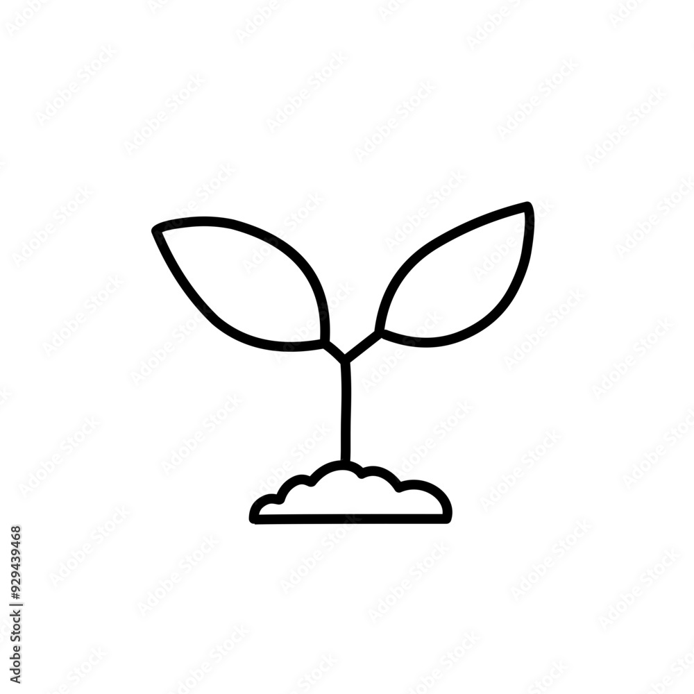 plant seed icon