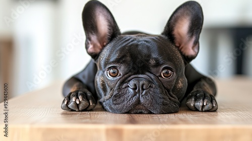 Portrait of a French Bulldog