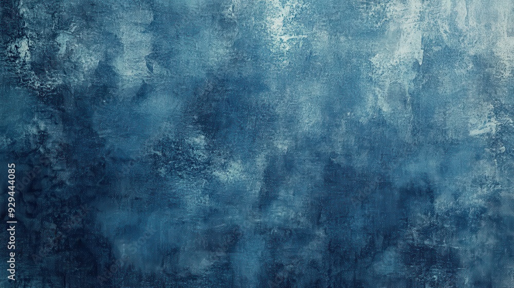 Fototapeta premium A textured blue background with abstract patterns, suitable for design and artistic purposes.