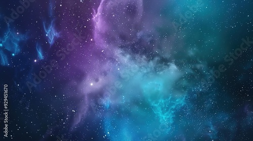 Sky_blue_background_Galaxy_background_Starry