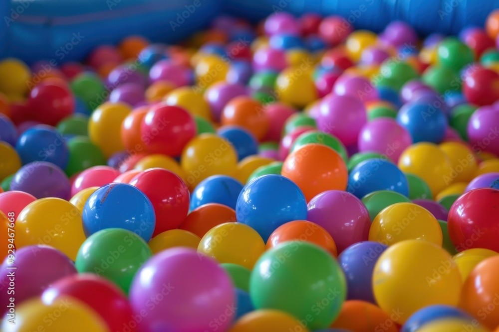 A Colorful Sea of Playful Balls A Colorful Sea of Playful Balls