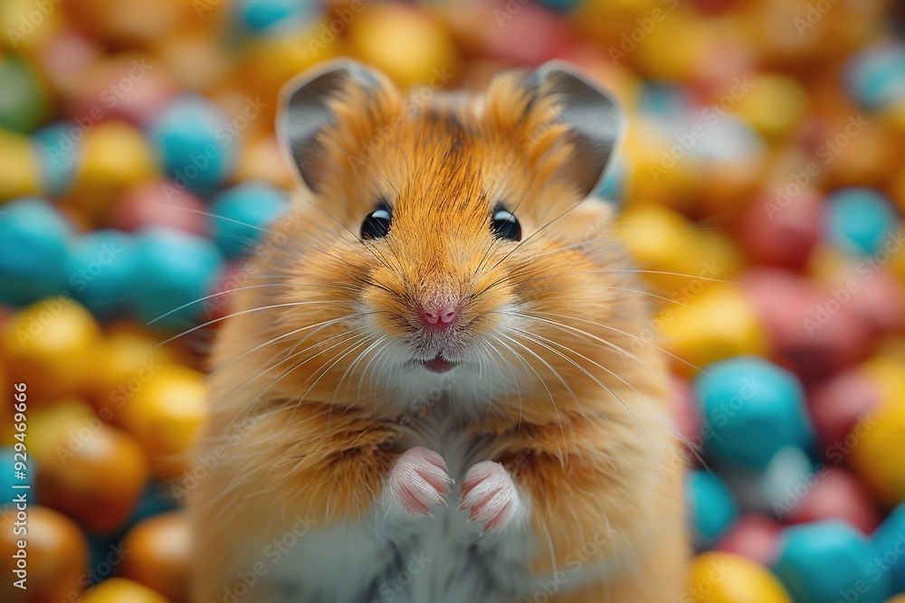 Cute hamster portrait Cute hamster portrait