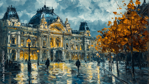 Magnificent Opera House: Medieval European Architecture
