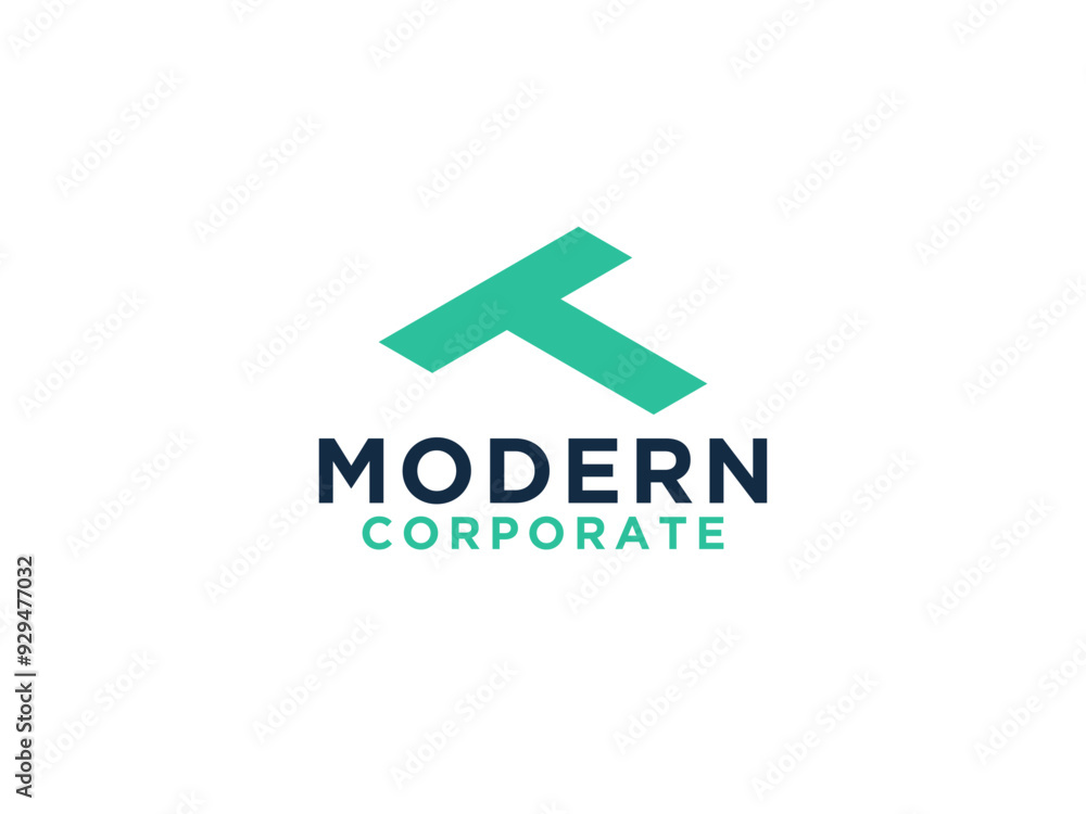 Initial Letter T Logo. Geometric Shape T Letter with Negative Space inside isolated on White Background. Use for Branding Logos. Initial Letter T Logo. Geometric Shape T Letter with Negative Space inside isolated on White Background. Use for Branding Logos.