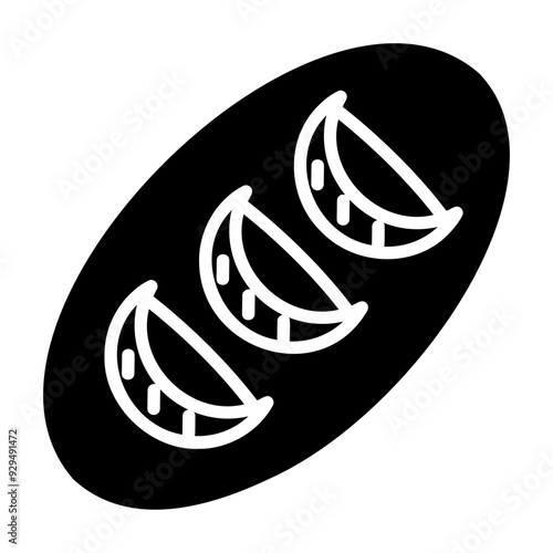 gyoza Solid icon