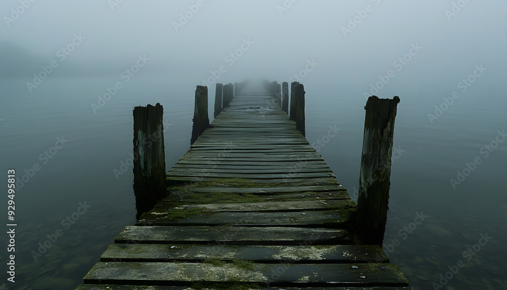 Fototapeta premium rainy day scene wallpaper