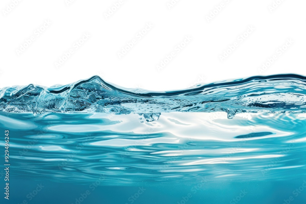 A close-up view of a wave crashing against the surface of a body of water A close-up view of a wave crashing against the surface of a body of water