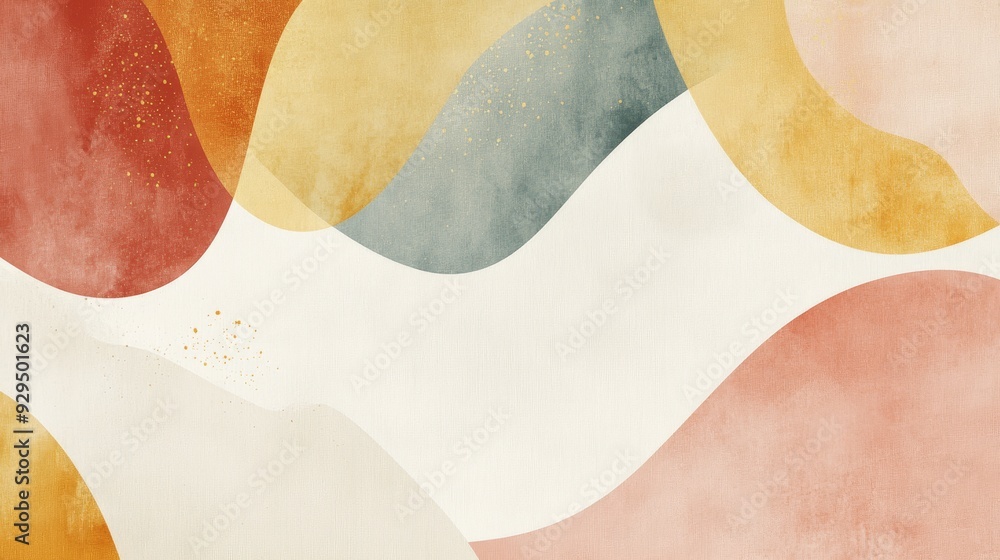 Abstract minimalistic boho background. Boho art concept Abstract minimalistic boho background. Boho art concept