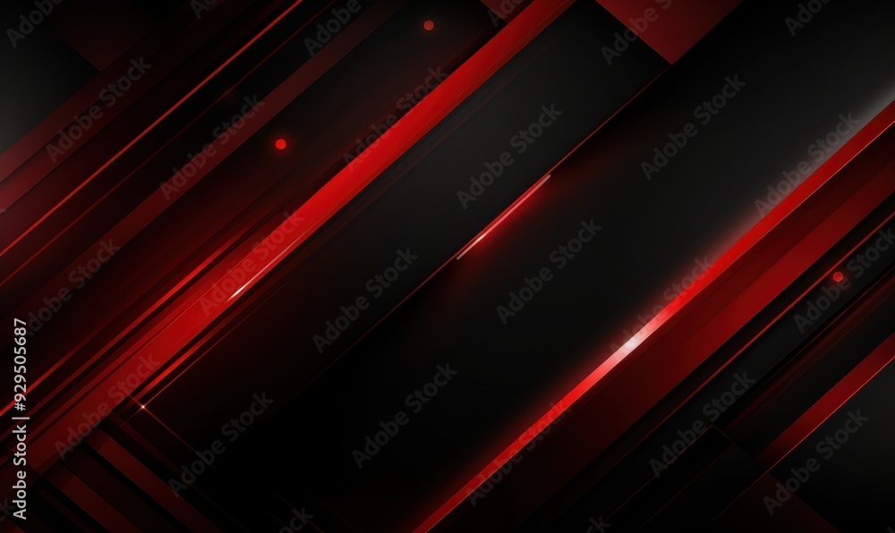 Abstract Black and Red Diagonal Lines with Glowing Circles Abstract Black and Red Diagonal Lines with Glowing Circles