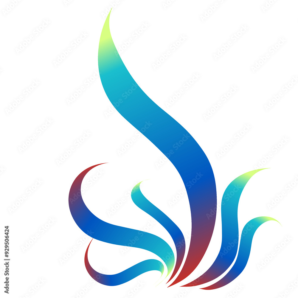 Obraz premium labstract logo design elements with colorful gradients