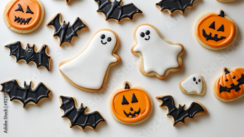 Halloween sugar cookies