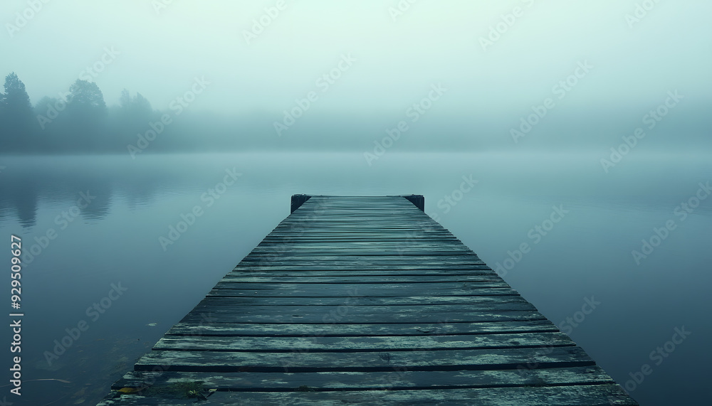 Obraz premium rainy day scene wallpaper