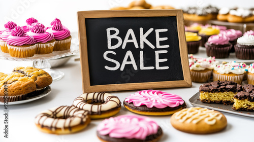 Bake Sale Sign photo