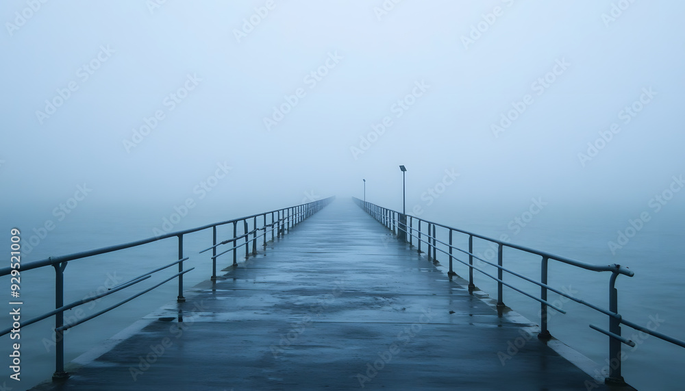 Fototapeta premium rainy day scene wallpaper