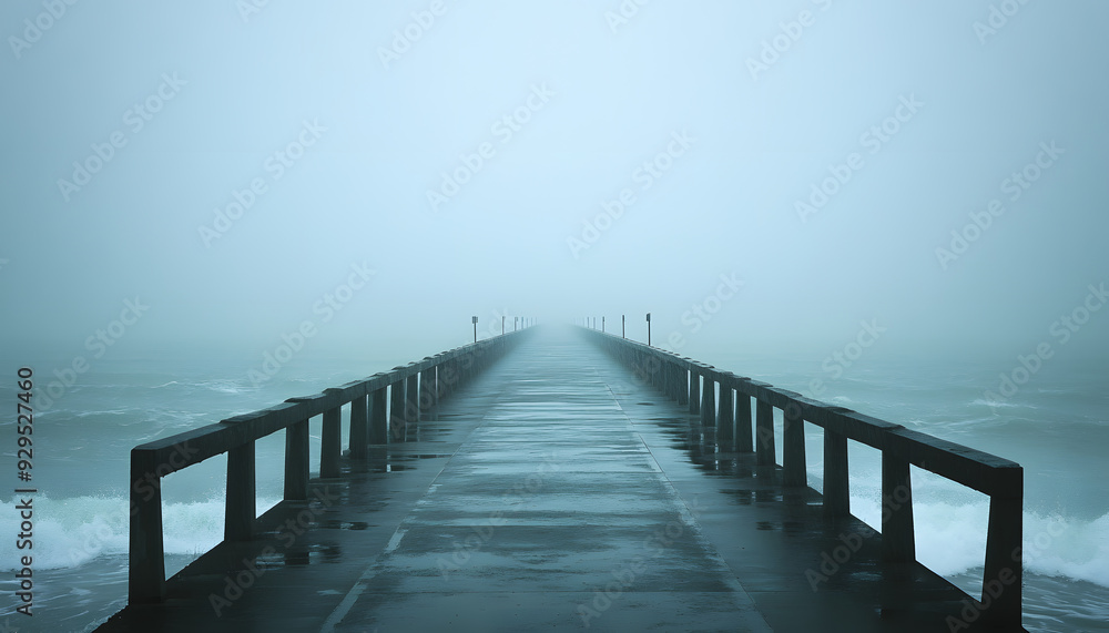 Obraz premium rainy day scene wallpaper