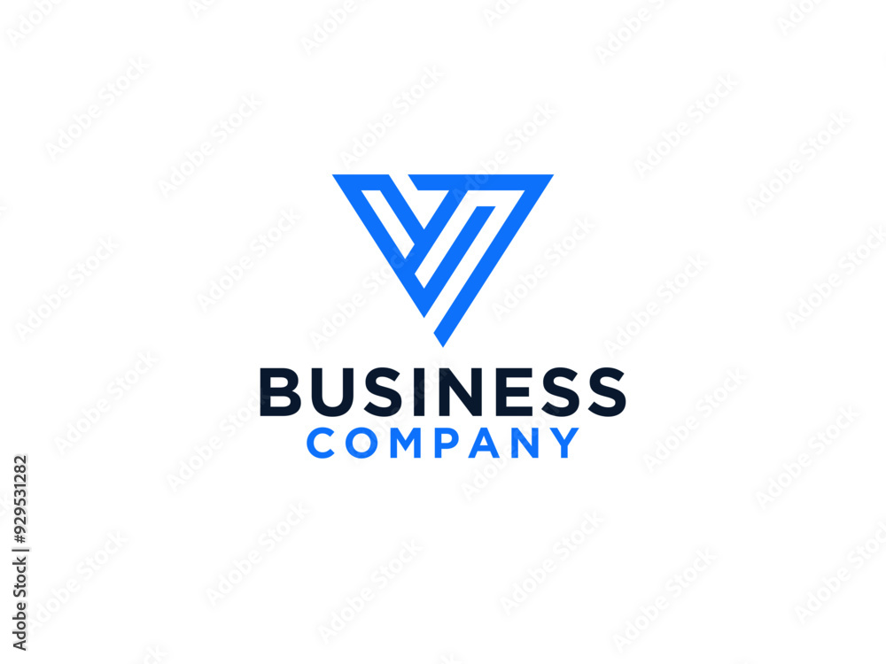 Obraz premium Logo Letter V Vector Illustration Template.