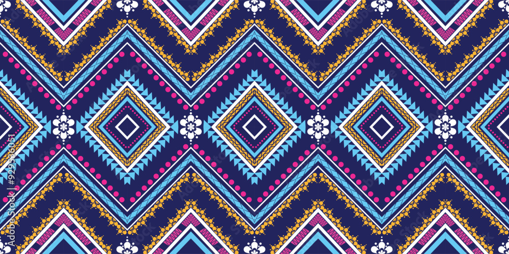 Geometric pixel ethnic seamless pattern home decoration design. Aztec fabric carpet boho mandalas textile decor wallpaper. Tribal native motif decorative folk traditional embroidery vector background Geometric pixel ethnic seamless pattern home decoration design. Aztec fabric carpet boho mandalas textile decor wallpaper. Tribal native motif decorative folk traditional embroidery vector background