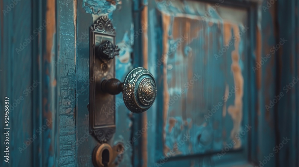 Close-up shot of a wooden door handle, useful for illustrations or design elements Close-up shot of a wooden door handle, useful for illustrations or design elements