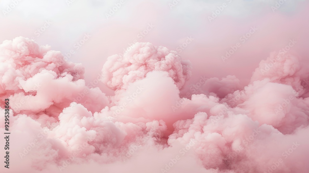 A large cloud of pink smoke billows through the air A large cloud of pink smoke billows through the air