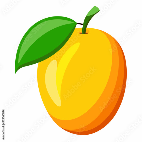 mango cartoon isolated on white, mango vector illustration, mango vector art, mango berry silhouette, food icon, mangos line art, eps