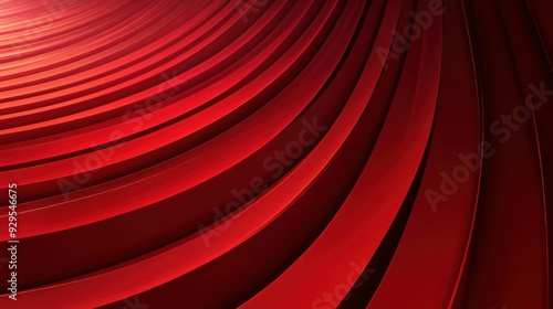 Abstract red vector background with stripes