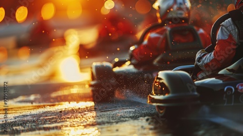 Go Kart Racing: Enjoy an evening at a local go-kart track with friends or family. Feel the adrenaline rush as you race around the track in fast and fun go-karts.
