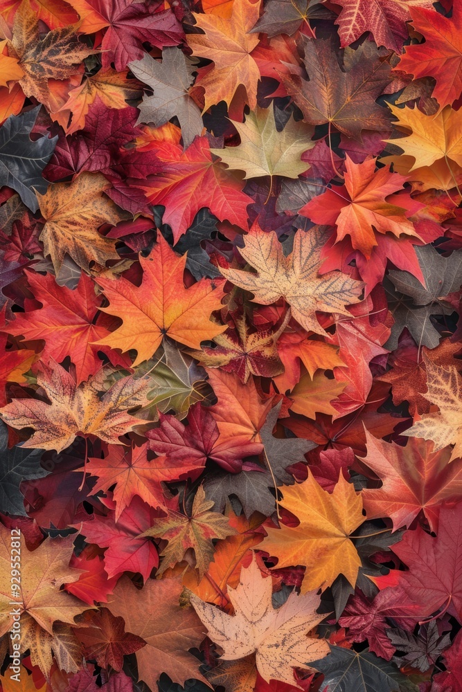 Autumn foliage scattered on the ground, useful for backgrounds or still life compositions Autumn foliage scattered on the ground, useful for backgrounds or still life compositions