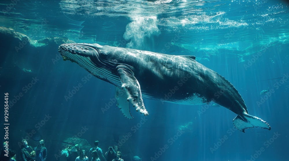 Fototapeta premium Zoo or Aquarium Visit: Spend your afternoon at a zoo or aquarium. Observe animals and marine life, and learn about various species and their habitats.