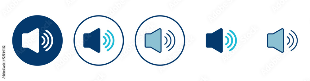 Speaker icon vector isolated on white background. Volume icon. Loudspeaker icon vector. Audio. Sound Speaker icon vector isolated on white background. Volume icon. Loudspeaker icon vector. Audio. Sound