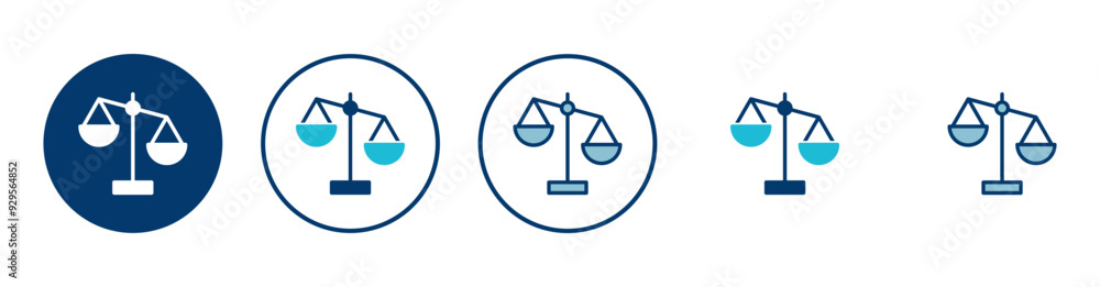Scales icon vector isolated on white background . Law scale icon. Justice sign Scales icon vector isolated on white background . Law scale icon. Justice sign