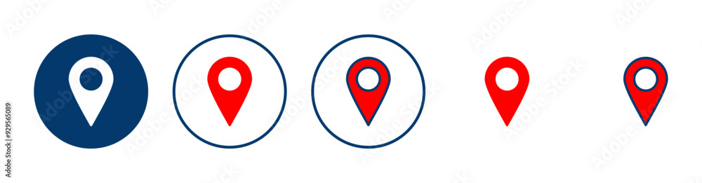 Pin icon vector isolated on white background. Location icon. Map pointer icon. Point. Locator. Address Pin icon vector isolated on white background. Location icon. Map pointer icon. Point. Locator. Address