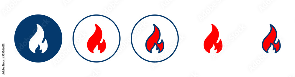 Fire icon vector isolated on white background. Fire flame icon template. Fire flames symbol vector Fire icon vector isolated on white background. Fire flame icon template. Fire flames symbol vector
