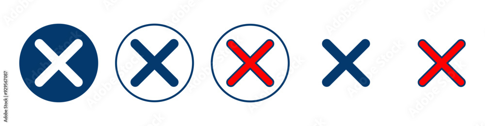 Close icon vector isolated on white background. Delete icon. remove, cancel, exit symbol Close icon vector isolated on white background. Delete icon. remove, cancel, exit symbol