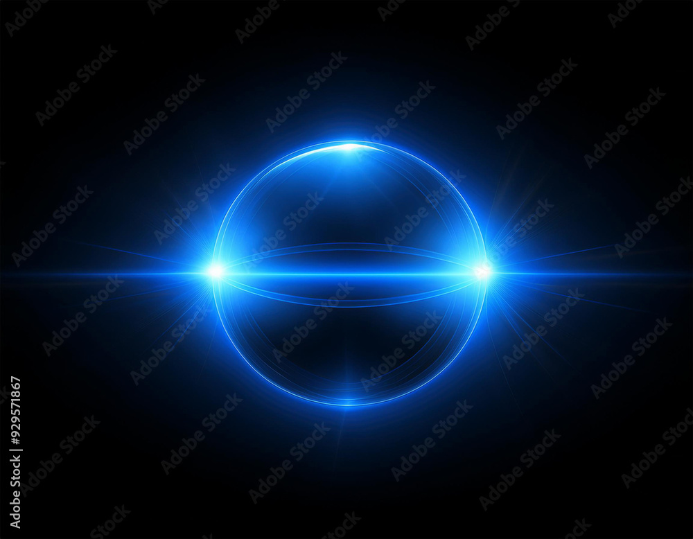 white light lens flare effect in black background white light lens flare effect in black background