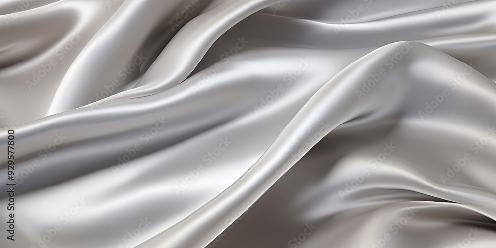 A close-up shot of white silk fabric with soft, flowing folds and a smooth, shiny surface, creating an abstract and elegant visual. A close-up shot of white silk fabric with soft, flowing folds and a smooth, shiny surface, creating an abstract and elegant visual.